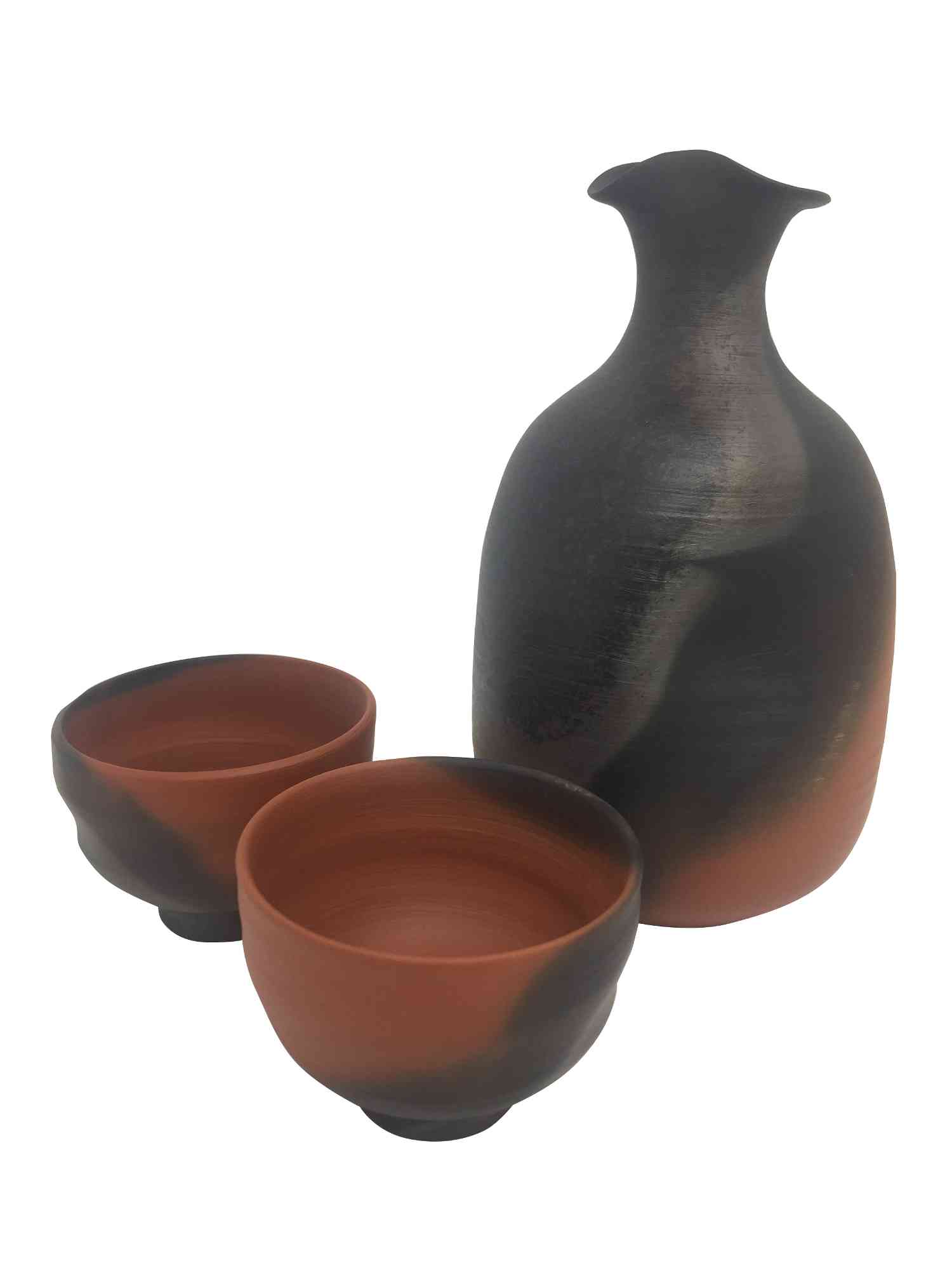 mumyoi sake service black and ochre 1